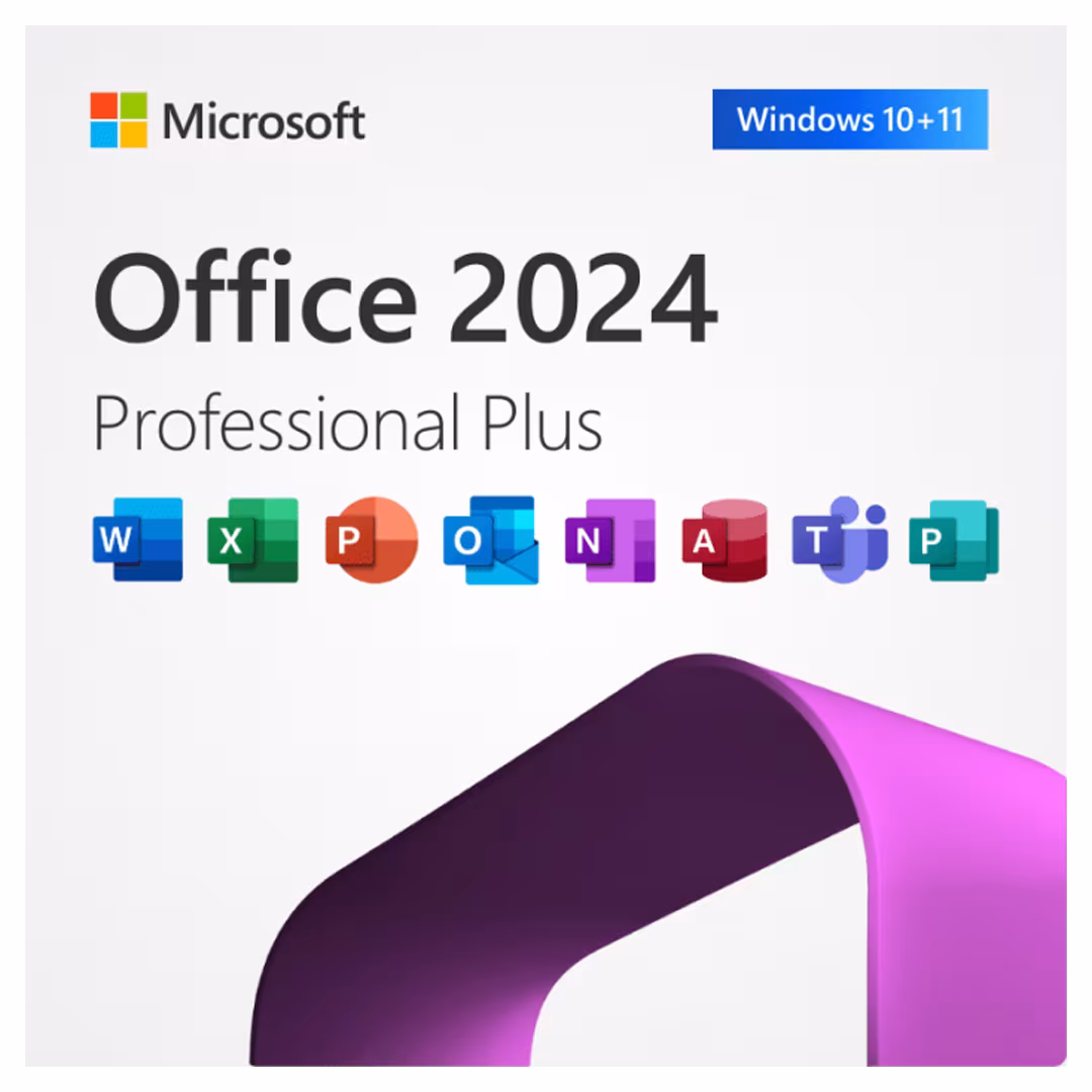 Microsoft Office 2024 Professional Plus — Genuine Lifetime Key for 1 PC